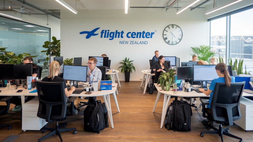 Flight Center in New Zealand