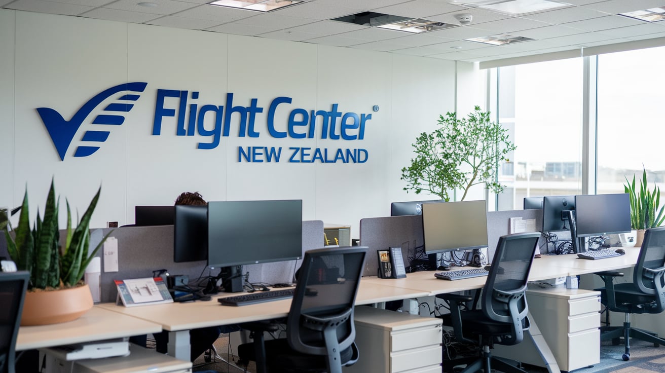 Flight Center in New Zealand